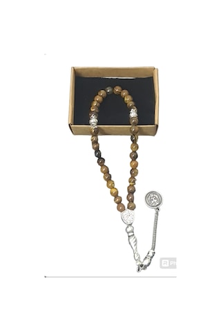 Upeka Hakiki Doğal Kaplan Gözü Taşı Küre Kesim Tesbih