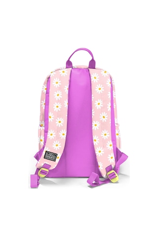 Coral High Papatya Desenli Okul Sırt Çantası 33224 124-Pembe