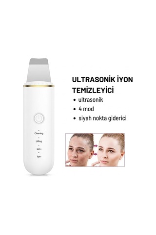 Concord Renora Ultrasonik Spatula Yüz Siyah Nokta Temizleme Aleti 2 Yıl Garantili Sm-15