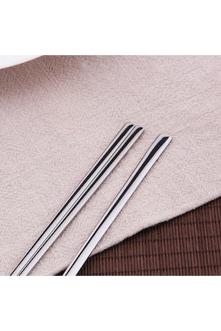 Teltree Otel Ve Ev Kullanıma Uygun Paslanmaz Çelik Uzun Saplı Kaşık Ve Çatal Seti - Dayanıklı Mutfak Gereci Diğer