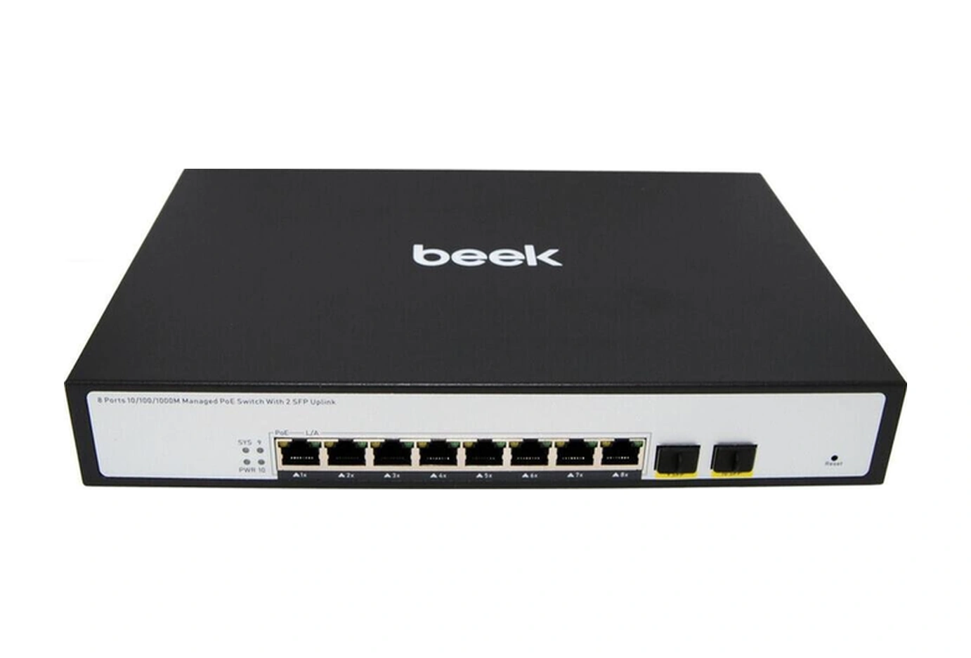 L2 Yönetilebilir Poe Switch 8 X 10/100/1000mbps Ieee802.3af/at Poe+ Port Port Başına-116170