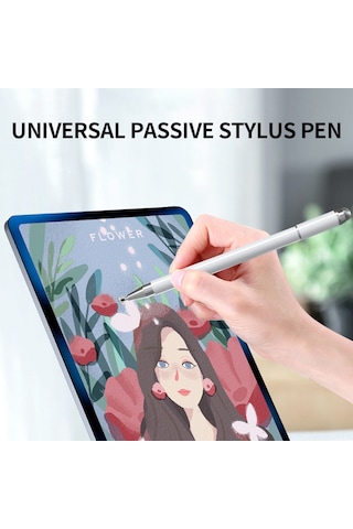 Yaozixa Siyah Metal Dış壳lu 3'lü Dairesel Stilus: Hassas Dokunmatik,  Ve Android Uyumlu, El Yazısı Kalemi