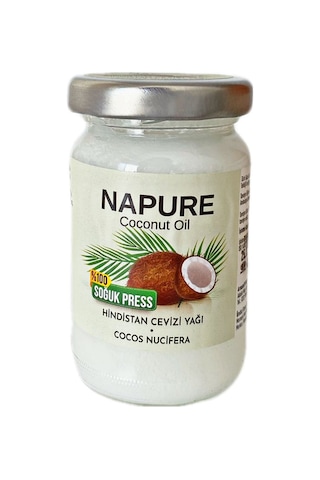 Napure Soğuk Sıkım Doğal Hindistan Cevizi Yağı 100 ML