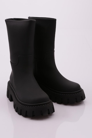 Dgn 1088-2027 Kadin Kalin Taban Bot 1088-2027-R1534 Siyah