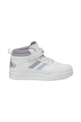 Kinetix Drep Hı F 5pr Beyaz Kız Çocuk High Sneaker 000000000102022545 Beyaz-lıla-k Lıla