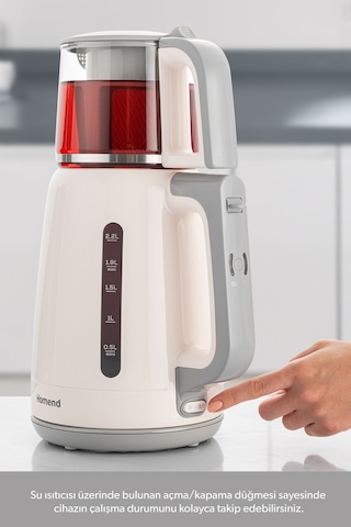 Homend Royaltea 1756H Plastik Çay Makinesi