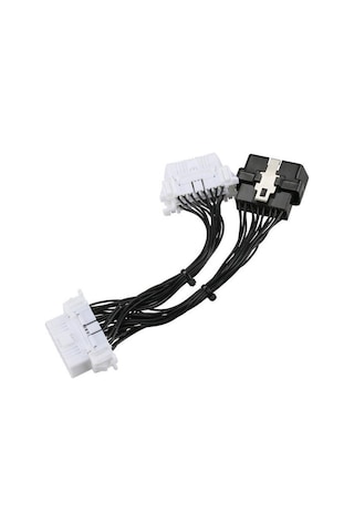 16 Pin Obd2 Uzatma Y Kablosu Elm327 1 Erkek 2 Dişi Araç Arıza