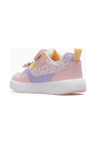 Vicco Borka Kız Çocuk Işıklı Hafif Sneaker Ayakkabı 26y 346.109 Pk Pudra