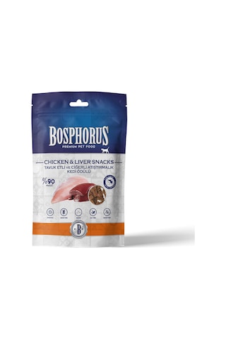 Tavuk Etli-ciğerli Atıştırmalık Kedi Ödülü 80 Gr X 10 Adet