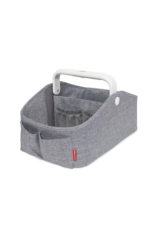 Skip-Hop Işıklı Bebek Bezi Düzenleyici Sepet - Gri
