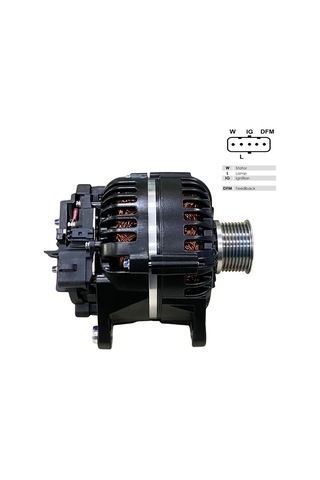 Prestolıte 24v Alternatör Dinamo 120 A Soketli 5 Fiş W-l-ıg-dfm