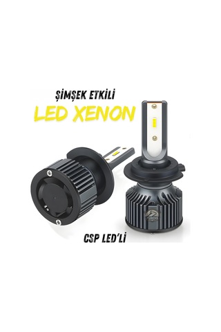 Zeron Premium Series H881 Led Xenon Şimşek Etkili Led Xenon Led Ampul