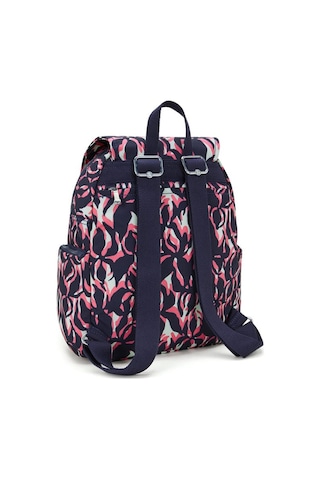 Kipling City Zip S Küçük Boy Sırt Çantası Desenli Çok Renkli