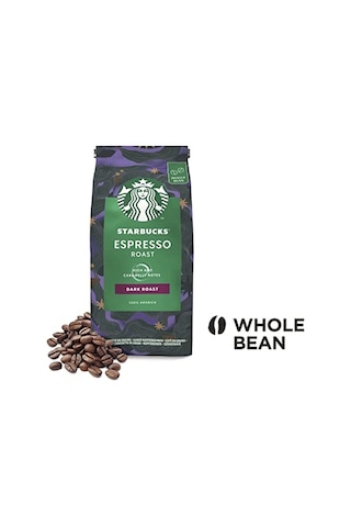 Starbucks Espresso Dark Roast Çekirdek Kahve 200 G