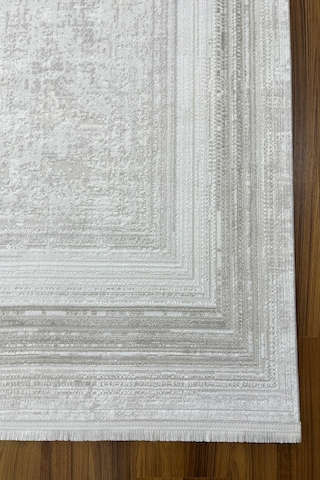 %100 Akrilik Yün Halı 4m2 Ve 6m2 Ebatlarında Modern Yumuşak Dokulu Salon Oturma Odası Mutfak Halısı Vizon 02154vizon