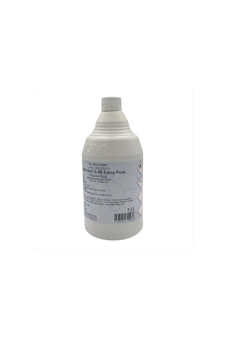 Biorad Asetik Asit %80 Ch3Cooh Sirke Ruhu E260 Ekstra Pure 1 L