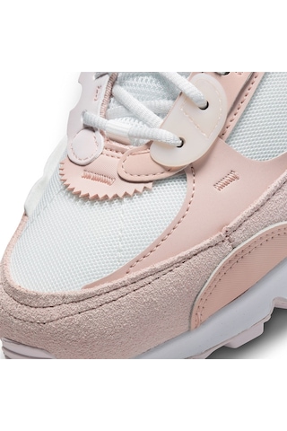 Nike Air Max 90 Futura Triple Leather Unisex Sneaker Hakiki Deri Spor Ayakkabı Pembe
