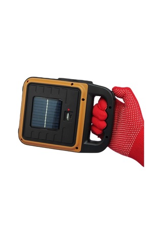 Buffer Taşınabilir 4 Farklı Fonksiyonlu Güneş Enerjili Ve Usb İle Şarj Olabilen Portatif Led Işıldak Hs-8020 Çok Renkli