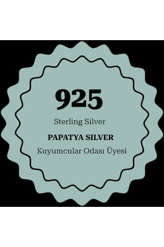 925 Ayar Gümüş Gold Kaplama Doğum Taşlı Anne Bebek Ayak İzi Kolye
