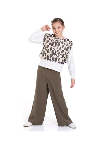 Escabel Xo Kids Kız Çocuk Alt Üst Takım 5-9 Yaş 35960 Haki