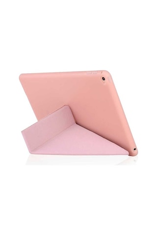 Apple Uyumlu iPad 10.2 2021 (9.Nesil) Kılıf Kalem Bölmeli Standlı Smart