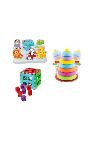 Sallanan Halkalar + Sevimli Hayvanlar Bultak + Bultak Puzzle
