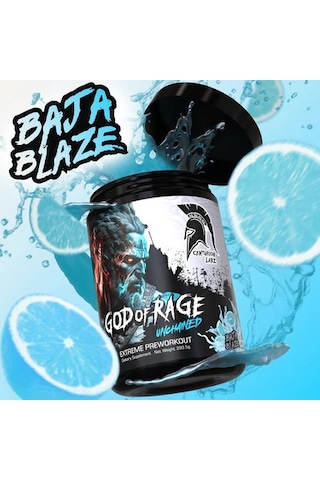 Centurion Labz God Of Rage Pump Preworkout Unchained Alpha Yohim