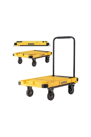 Dewalt Dwt710 200kg Profesyonel Katlanabilir Dört Tekerlekli Yük Ve Paket Taşıma Arabası
