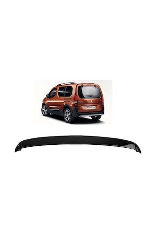 Peugeot Rifter Bagaj Üstü Spoiler Piano Black Boyalı 2019/2024