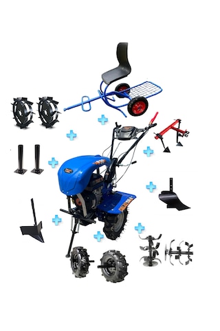 Dalaz Turbo 930B Pro Benzinli 24X Bıçaklı Çapa Makinesi