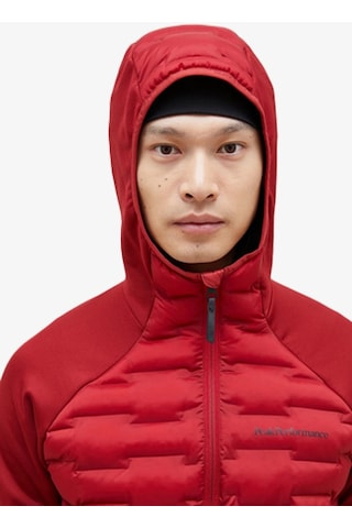 Peak Performance M Argon Hybrid Hood Erkek Kırmızı Mont G78858110-30174 Kırmızı