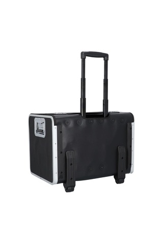 Alassio 54 Cm 2 Tekerlekli Dayanıklı Pilot Çantası, Siyah, Arretierbarer Griff, Alüminyum Çerçeve