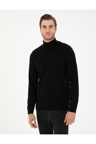 Pierre Cardin Erkek Siyah Kazak /triko 50296582-vr046 Siyah