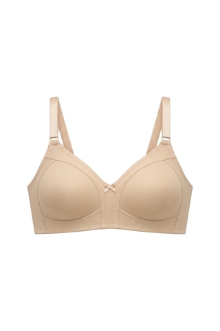 Cottonill Bra - Fiora Ten Büyük Beden Balensiz Pamuklu Ayarlanabilir Askılı Kadın Sütyen