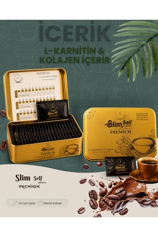 Slimself Premium Form Kahvesi 30 Şase Günlük