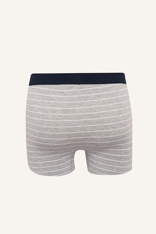 Defacto Regular Fıt Çizgili 3lü Boxer Set H4415ax26spnv135 Lacivert-nv135