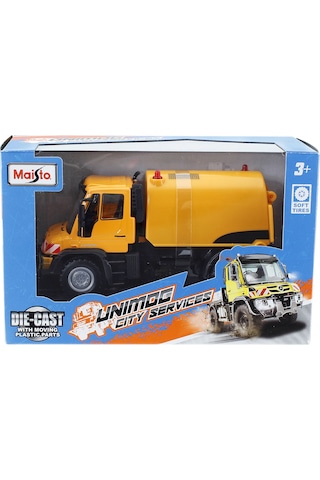 Maisto Mercedes-Benz Unimog Araçlar Turuncu Kamyon