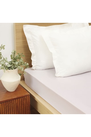 Karaca Home Lila Penye Çift Kişilik Fitted Çarşaf