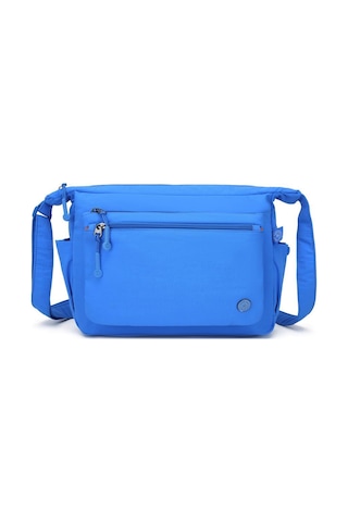 Smart Bags Mikro Poly Kumaş Postacı Kadın Çantası 3146 Mavi