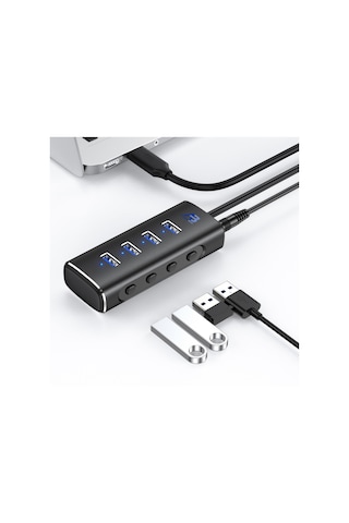 Uhp03-017 Apollobell 4-in-1 Usb-a-hub