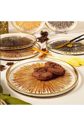 Fecra Mystic 6'lı Servis Tabağı Seti 21 Cm