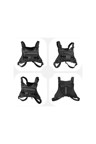 Artfulabode Yeleği Yansıtıcı Su Spor Koşu İçin Göğüs Dikeni Erkekler Çantası Beyaz Alabilir Fp Beyaz