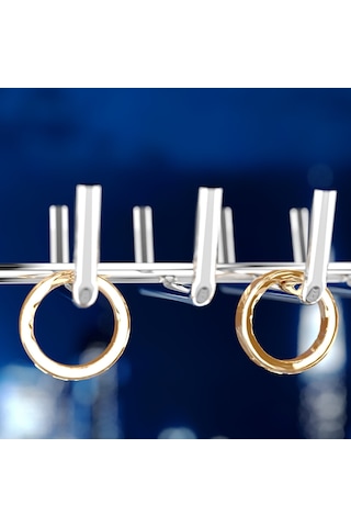 TEKNOTEL TAKI AKSESUAR STANDI DEKORATİF ORGANİZER KROM EG210