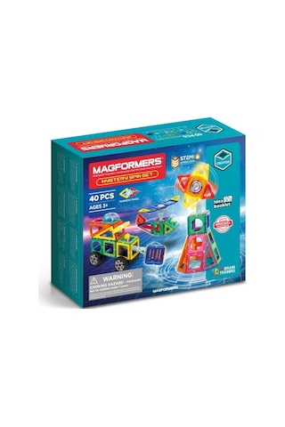 Magformers Mıknatıslı Mystery Spin Set - 40 Parça