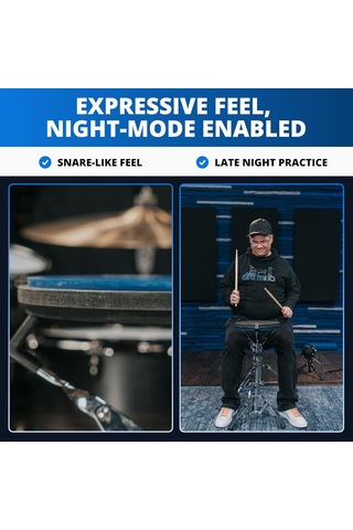 Drumeo Quietpad Pratik Davul Pedi