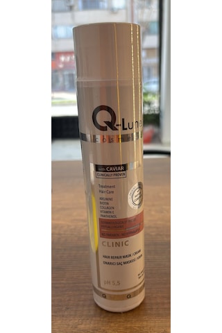 Q-lune Hair Mask Cream Biotin Havyar Özlü Klinik