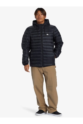 Quiksilver Scaly Hood Erkek Mont Siyah