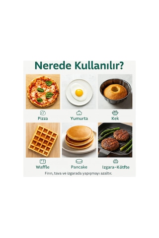 Tava Spreyi 600 Ml 6 Adet Yağsız Pişirme Spreyi Fırın, Izgara Ve Tavada Kullanım 2400 G