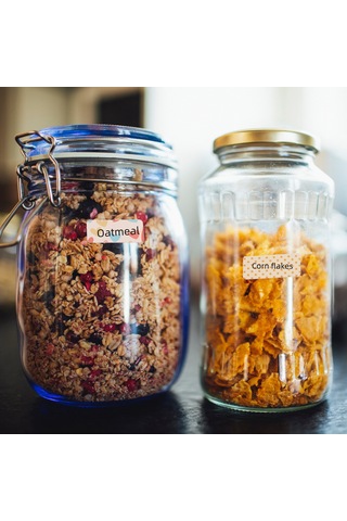 Dofolink Renkli Kalp Şekilli Etiketler - Suya Yağa Dayanıklı, Termal Yazdırılabilir, 30x15mm 200 Adet - Ev, Ofis Ve Ticari Kullanım İçin 1 Rulo