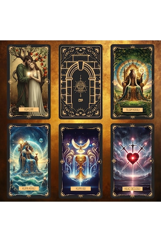 Pia Tarot / 78 Kart Tarot Destesi